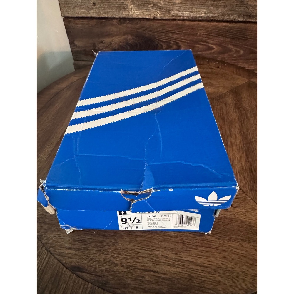 Adidas Samba OG W Cream White Silver Violet Gum JS1362 Womens 9.5 Sneakers - Picture 8 of 9
